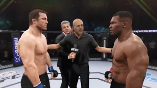 Mike Tyson vs. Chael Sonnen (EA Sports UFC 2) - CPU vs. CPU 🥊