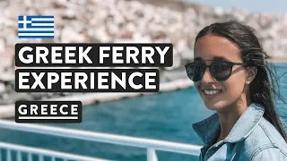 GREEK FERRIES - PRICES & SEATS  | Athens to Mykonos, Hellenic Seaways | Greece Travel Vlog