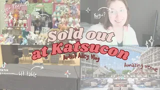 I sold out completely at Katsucon 2024- Artist alley Vlog