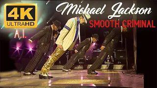 Michael Jackson - Smooth Criminal - Live Munich - A.I. 4K UHD 50 fps.