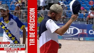 Finale tir de précision BONETTO vs RIZZI : Europétanque des Alpes-Maritimes 2022