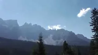Wonderful Dolomites - Latemar mountain in South Tyrol