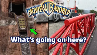 Movie World | Wild West Falls Problems, Flash Coaster Update & more! | Theme Park Video