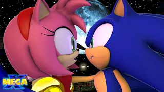 Sonic and Amy Romantic Compilation | MEGA X Sonic animation