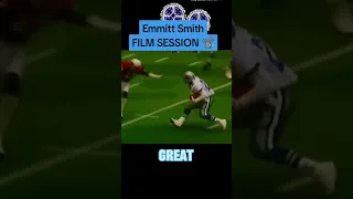 Emmitt Smith FILM SESSION #nflhistory #emmittsmith #troyaikman #dallascowboys