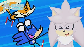 HILARIOUS CHAOS!! - Silver Reacts To Something About Sonic The Hedgehog 2 ANIMATED!