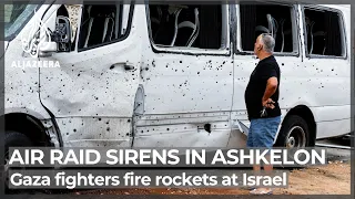 Air raid sirens heard in Israel after rockets fired from Gaza