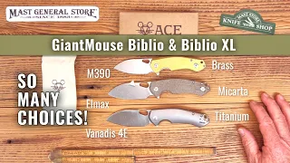 GiantMouse | Biblio & Biblio XL | Great Steels, Lots of Choices