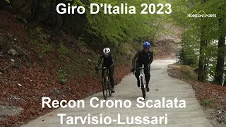 Recon Crono Scalata Tarvisio-Lussari Giro D'italia 2023