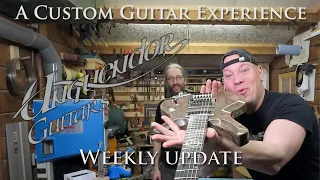 Unquendor Guitars weekly update!! & A Custom Guitar Experience.
