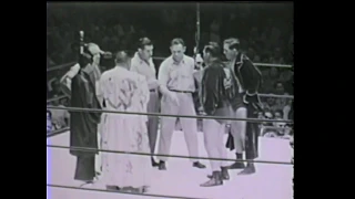 Great Togo & Tony Morelli vs Ernie & Emil "Dirty" Dusek 1950s Los Angeles wrestling Riot Squad