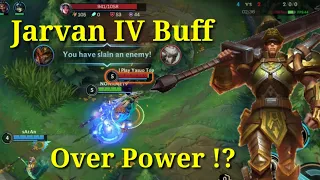 Jarvan Buff Is Over Power ? Yes Or No ? Gameplay Jarvan VI - League Of Legends: Wild Rift Indonesia