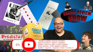 Chaos Cube, Letters From Juan, Long Card, Predicto & Paper Cut | Craig & Ryland's Magic Review Show