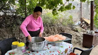 Fruit Cheese Making / Daily Life in a Mountain Village