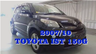 2007/10 TOYOTA IST 150G 264674