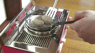 Electric stove cooking 電気コンロで調理 3 - Hanbāgu ハンバーグ