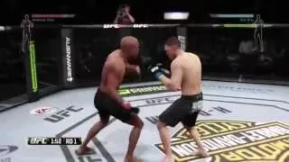 UFC 183 Anderson Silva vs Nick Diaz round 1 + highlight of full fight