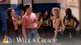 Jack Stands Up to a Cheerleader - Will & Grace