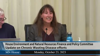 House Environment and Natural Resources Finance and Policy Committee  10/23/23