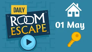Daily Room Escape - 01 May - 4K -  Full Walkthrough  - Crazygames