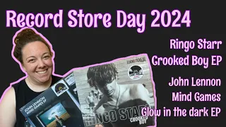 Record Store Day 2024 - Ringo’s Crooked Boy EP & John Lennon’s Mind Games glow in the dark EP