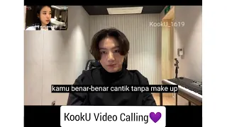 Jungkook dan IU Video Call - KookU