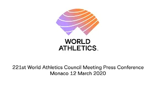 221th World Athletics Council Meeting Press Conference