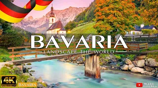 FLYING OVER BAVARIA (4K UHD) - Relaxing Music Along With Beautiful Nature Videos - 4K Video HD 🌍