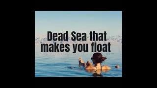 Dead Sea | Jordon | Israel | Amazing Facts
