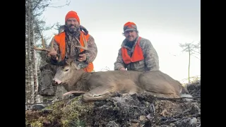 Muzzleloader Deer hunt 2023 New Brunswick , Canada.
