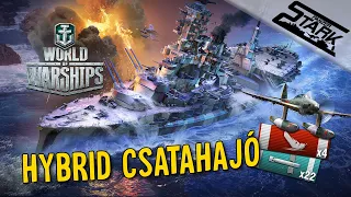 World Of Warships - Hybrid ISE: Csatahajó Torpedós Repülőkkel - Stark