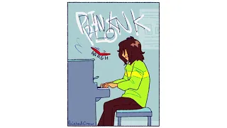 Kris and the player with the piano - Deltarune Comic Dub
