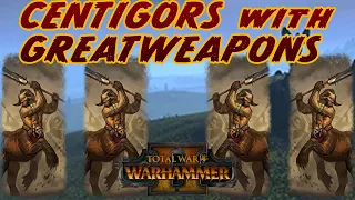 UNDERRATED UNIT: Centigors Greatweapons - Beastmen vs Empire // Total War: WARHAMMER II MP Battle