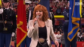 Reba McEntire Sings The Nation Anthem at Super Bowl LVIII