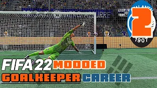 MAKING OUR FIRST SAVES... suii - FIFA 22 GK Realism Modded Player Career Mode | Ep2