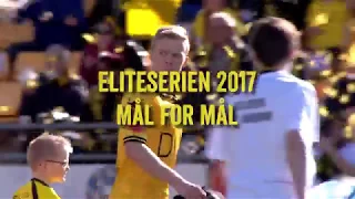 Eliteserien 2017 mål for mål