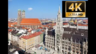 MUNICH, Germany Virtual Walking 4K/60FPS