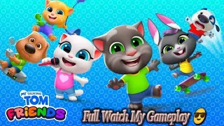 My TALKING TOM /(/New updated/) /(The  cat life story) Gameplay 🎮🎧