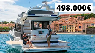 Ce petit yacht a tout d'un grand - Visite du Galeon 400 Fly