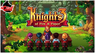 Knights of Pen and Paper 3 - RPG de Fantasia em Turnos - Gameplay PT-BR