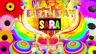 SARA Happy Birthday Song - happy birthday to you #happybirthday2u