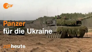 Nach Panzer-Zusage: Positive Reaktionen aus der Ukraine