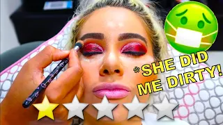 I WENT TO THE WORST RATED MAKEUP ARTIST IN MY CITY