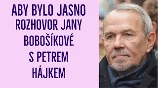 Rozhovor s Petrem Hájkem o svobodě slova, cenzuře, autocenzuře a nové normalizaci