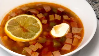 ~SOLYANKA~ Russian soup with mixed meat🍗
