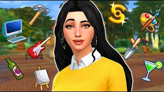 My sim has every single skill maxed out! Can she use her skills to make a million simoleons?