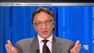 Michele Boldrin ospite di 8 e 1/2 su LA7