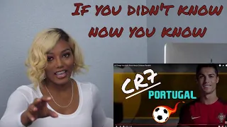 Clueless new American football fan reacts to CR7- 20 Things You Don't Know About Cristiano Ronaldo