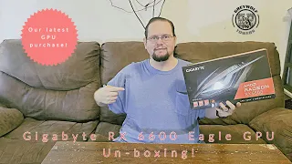 Gigabyte Eagle RX 6600 Un boxing