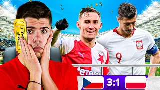 OBEJRZAŁEM mecz POLSKI na VIP 🔥 CZECHY 3-1 POLSKA